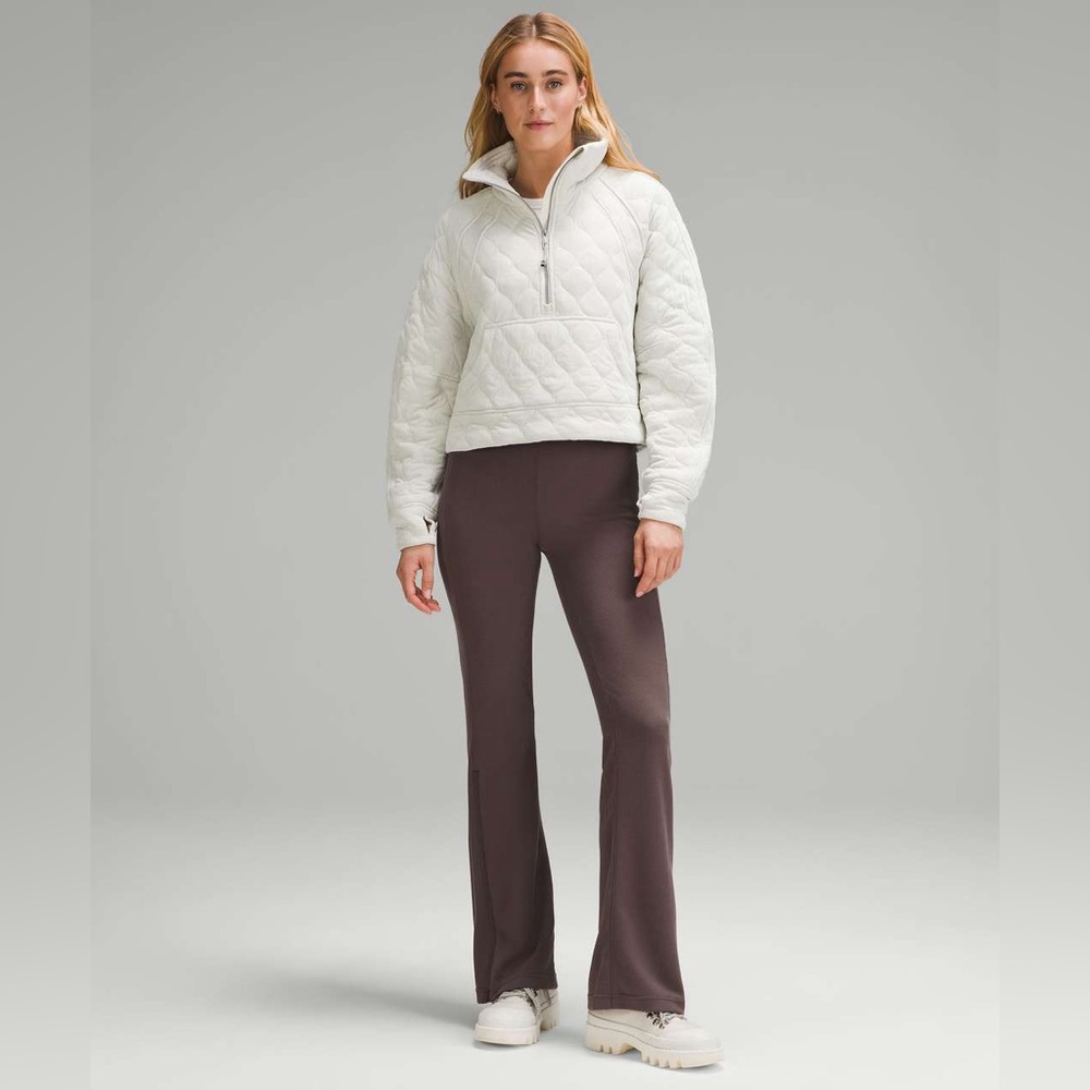 Lululemon✨Scuba Oversized Quilted Half Zip✨Plush Insulated Bone cream✨ NEW✨XL - Picture 5 of 16